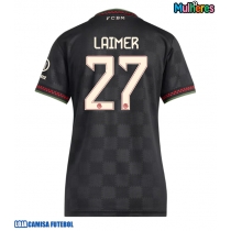 Camisa de Futebol Bayern Munich Konrad Laimer #27 Equipamento Alternativo Mulheres 2025-26 Manga Curta